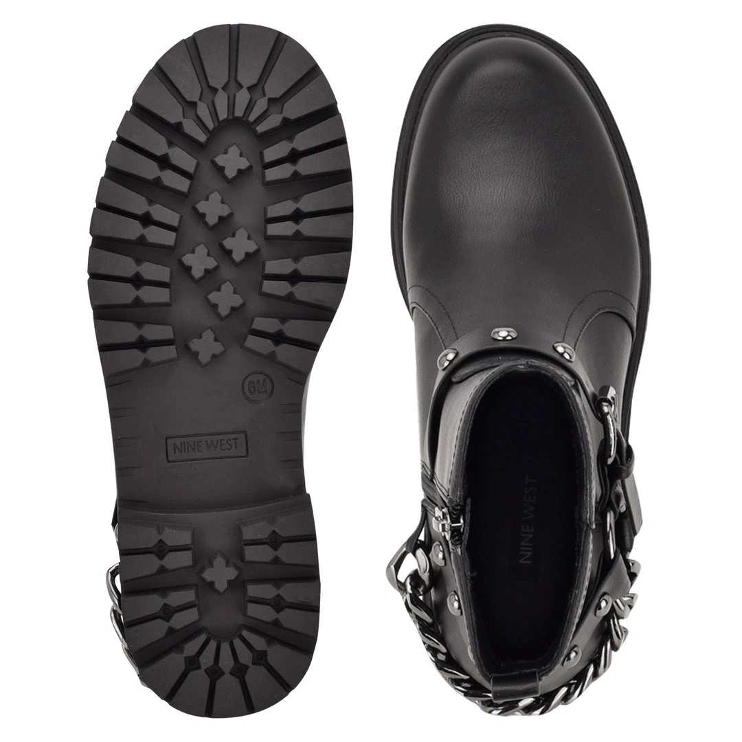 Nine West Penn Lug Sole Booties 7 Nine West Penn Lug Sole Booties