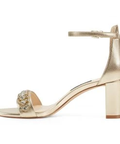 Nine West Metallic Mindset Perla Dress Sandal 11 Nine West Metallic Mindset Perla Dress Sandal