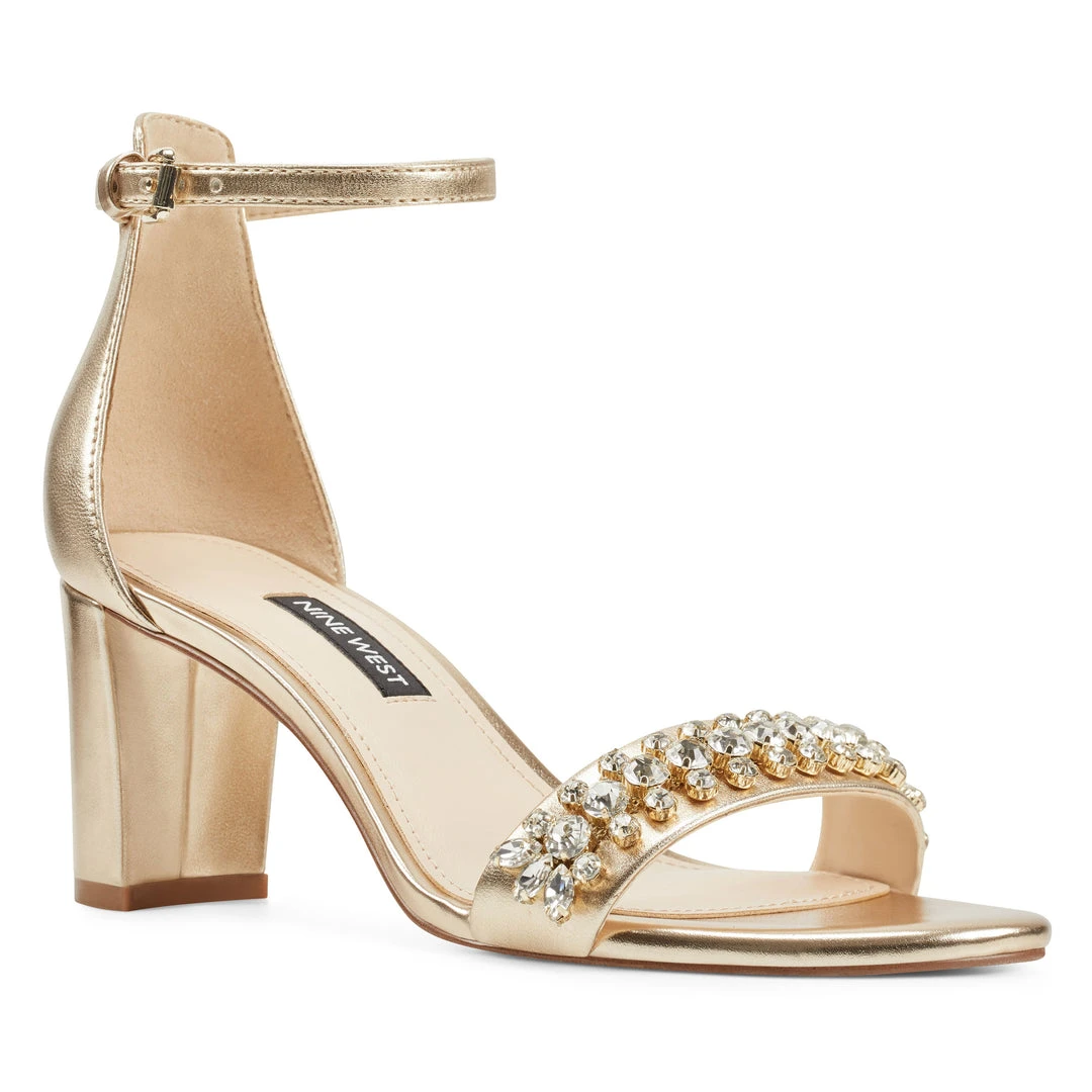 Nine West Metallic Mindset Perla Dress Sandal 4 Nine West Metallic Mindset Perla Dress Sandal