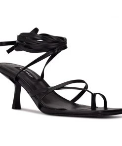 Nine West Pina Ankle Wrap Heeled Sandals