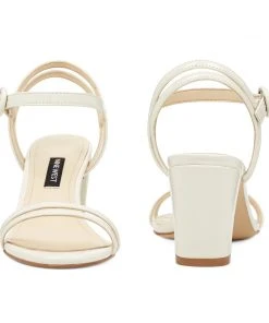 Nine West Heels Piper Open Toe Sandals 12 Nine West Heels Piper Open Toe Sandals