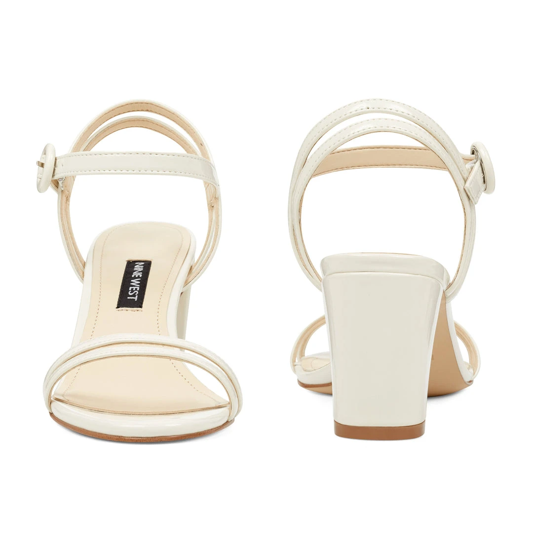 Nine West Heels Piper Open Toe Sandals 7 Nine West Heels Piper Open Toe Sandals