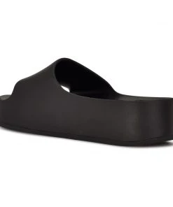 Nine West High Impact Platforms Pool Platform Slide Sandals