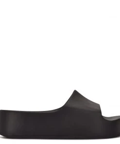 Nine West High Impact Platforms Pool Platform Slide Sandals