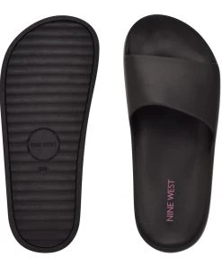 Nine West High Impact Platforms Pool Platform Slide Sandals