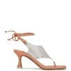 Nine West Popi Ankle Wrap Heeled Sandals Lace It Up