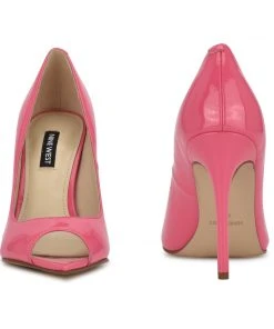 Nine West Prizz Open Toe Pumps 10 Nine West Prizz Open Toe Pumps