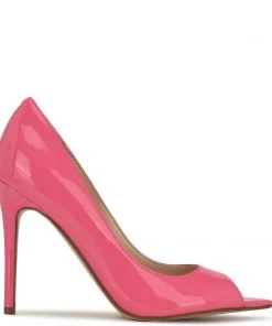 Nine West Prizz Open Toe Pumps