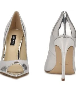 Nine West Prizz Open Toe Pumps 10 Nine West Prizz Open Toe Pumps