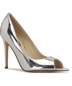 Nine West Prizz Open Toe Pumps 8 Nine West Prizz Open Toe Pumps
