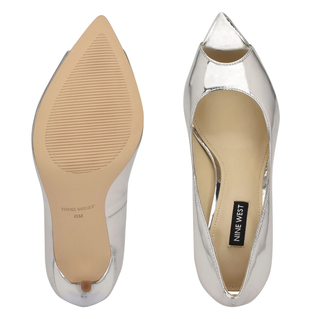 Nine West Prizz Open Toe Pumps 7 Nine West Prizz Open Toe Pumps