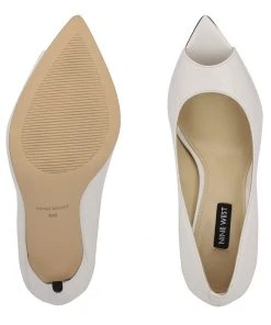 Nine West Prizz Open Toe Pumps