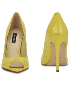 Nine West Prizz Open Toe Pumps 10 Nine West Prizz Open Toe Pumps