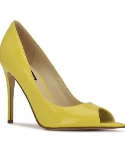 Nine West Prizz Open Toe Pumps 8 Nine West Prizz Open Toe Pumps