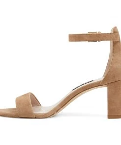 Nine West Pruce Ankle Strap Block Heel Sandals Heels