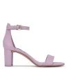 Nine West Y2K Revival Pruce Ankle Strap Block Heel Sandals