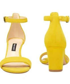 Nine West Color Pop Pruce Ankle Strap Block Heel Sandals 12 Nine West Color Pop Pruce Ankle Strap Block Heel Sandals