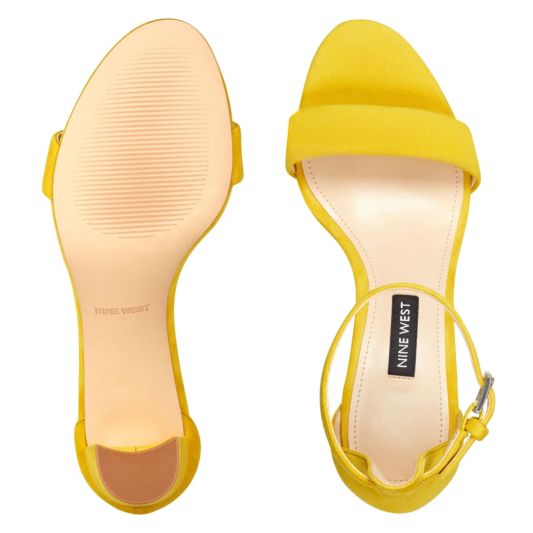 Nine West Color Pop Pruce Ankle Strap Block Heel Sandals 8 Nine West Color Pop Pruce Ankle Strap Block Heel Sandals