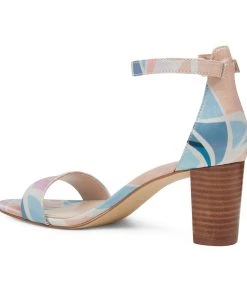 Nine West Pruce Ankle Strap Block Heel Sandals 10 Nine West Pruce Ankle Strap Block Heel Sandals