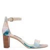 Nine West Pruce Ankle Strap Block Heel Sandals 1 Nine West Pruce Ankle Strap Block Heel Sandals