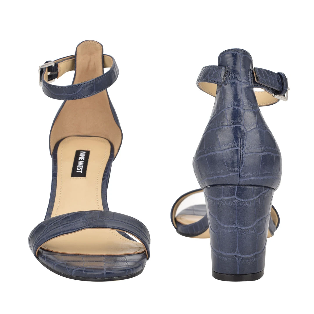 Nine West Pruce Ankle Strap Block Heel Sandals Color Pop 7 Nine West Pruce Ankle Strap Block Heel Sandals Color Pop