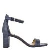 Nine West Pruce Ankle Strap Block Heel Sandals Color Pop