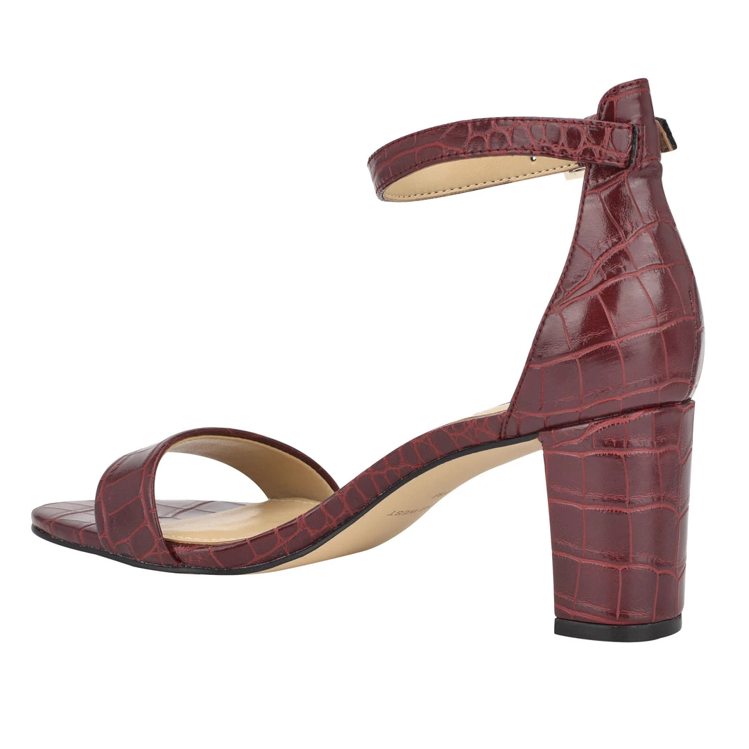 Nine West Color Pop Pruce Ankle Strap Block Heel Sandals 5 Nine West Color Pop Pruce Ankle Strap Block Heel Sandals