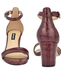 Nine West Color Pop Pruce Ankle Strap Block Heel Sandals 12 Nine West Color Pop Pruce Ankle Strap Block Heel Sandals