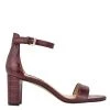 Nine West Color Pop Pruce Ankle Strap Block Heel Sandals