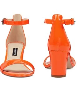 Nine West Pruce Ankle Strap Block Heel Sandals Heels 12 Nine West Pruce Ankle Strap Block Heel Sandals Heels