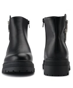 Nine West Pulls Lug Sole Booties Shoes