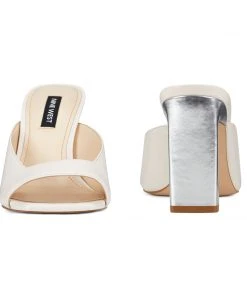 Nine West Heels Pyper Heeled Slide Sandals