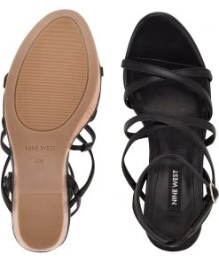 Nine West Y2K Revival Rachal Wedge Sandals