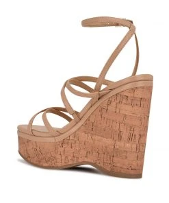 Nine West Rachal Wedge Sandals 9 Nine West Rachal Wedge Sandals