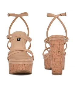 Nine West Rachal Wedge Sandals 10 Nine West Rachal Wedge Sandals