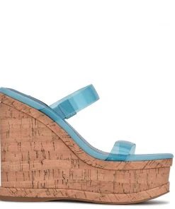 Nine West New Rapps Platform Wedge Sandals
