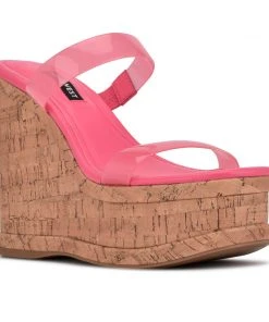 Nine West Rapps Platform Wedge Sandals