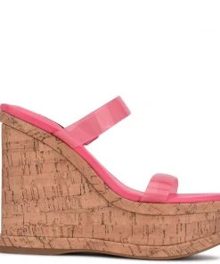 Nine West Rapps Platform Wedge Sandals