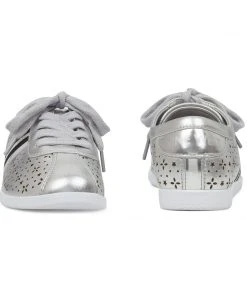Nine West Raven Lace Up Sneakers Metallic Mindset