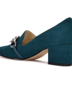 Nine West Remal Heeled Loafers 9 Nine West Remal Heeled Loafers