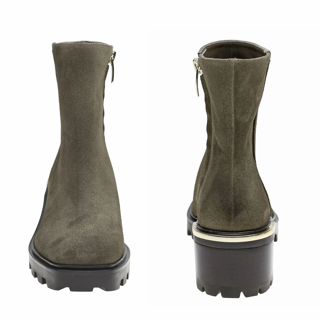 Nine West Remmie Lug Sole Booties Shoes 6 Nine West Remmie Lug Sole Booties Shoes