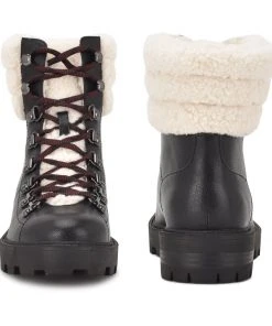 Nine West Shoes Rima Combat Lug Sole Booties