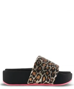 Nine West Rize Platform Slide Sandals High Impact Platforms