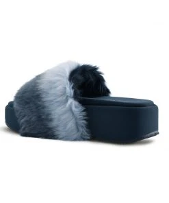 Nine West Rize Platform Slide Sandals