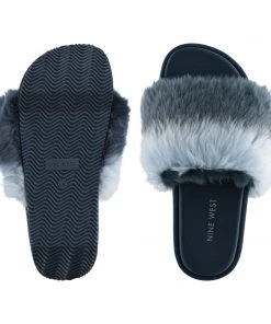 Nine West Rize Platform Slide Sandals