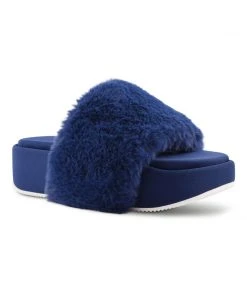 Nine West High Impact Platforms Rize Platform Slide Sandals