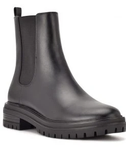 Nine West Saleema Chelsea Lug Sole Boots 8 Nine West Saleema Chelsea Lug Sole Boots