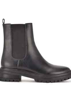 Nine West Saleema Chelsea Lug Sole Boots
