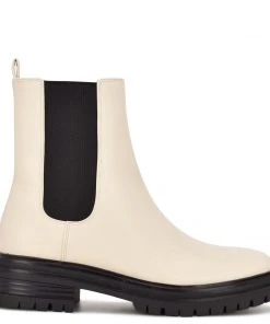 Nine West Shoes Saleema Chelsea Lug Sole Boots