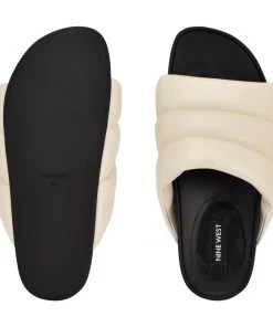 Nine West Sants Platform Slide Sandals 11 Nine West Sants Platform Slide Sandals